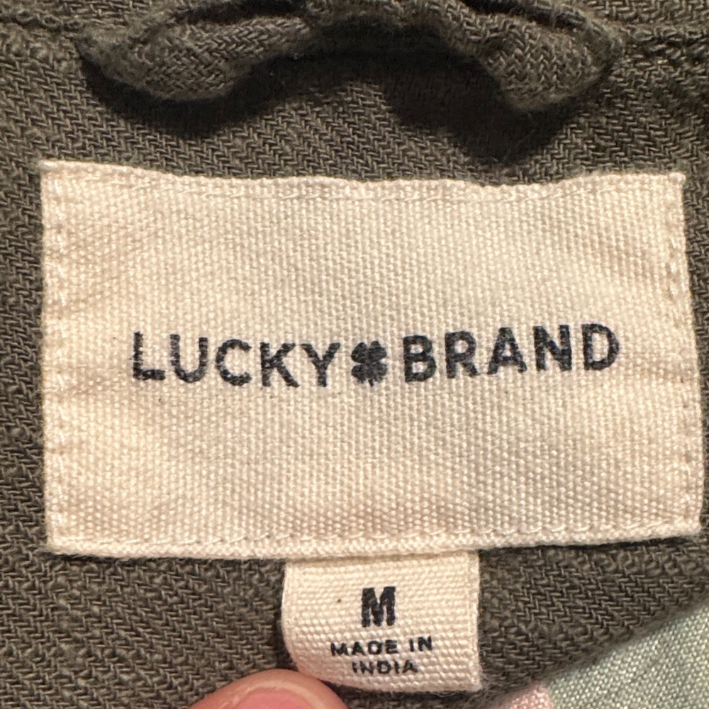 Lucky Brand Green Graphic Polo Shirt - Picture 2 of 9